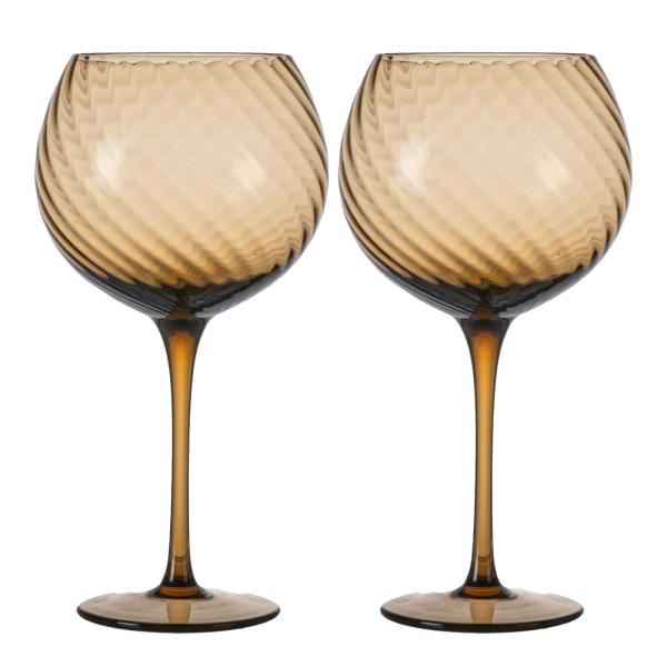 Opacity vinglass 47 cl 2 stk brun