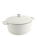 Cast Aluminium gryte 5L 29 cm krem