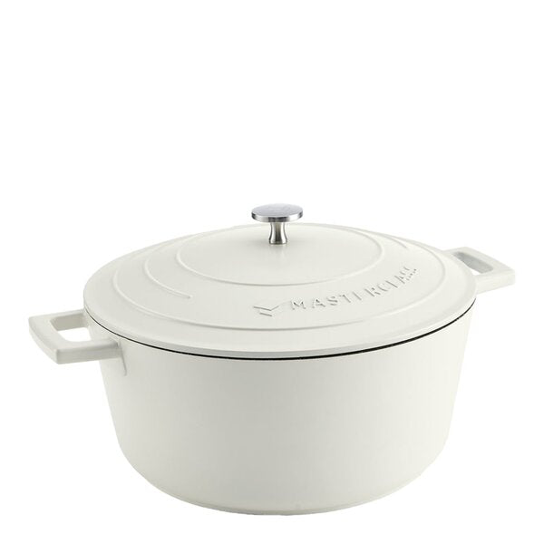 Cast Aluminium gryte 5L 29 cm krem