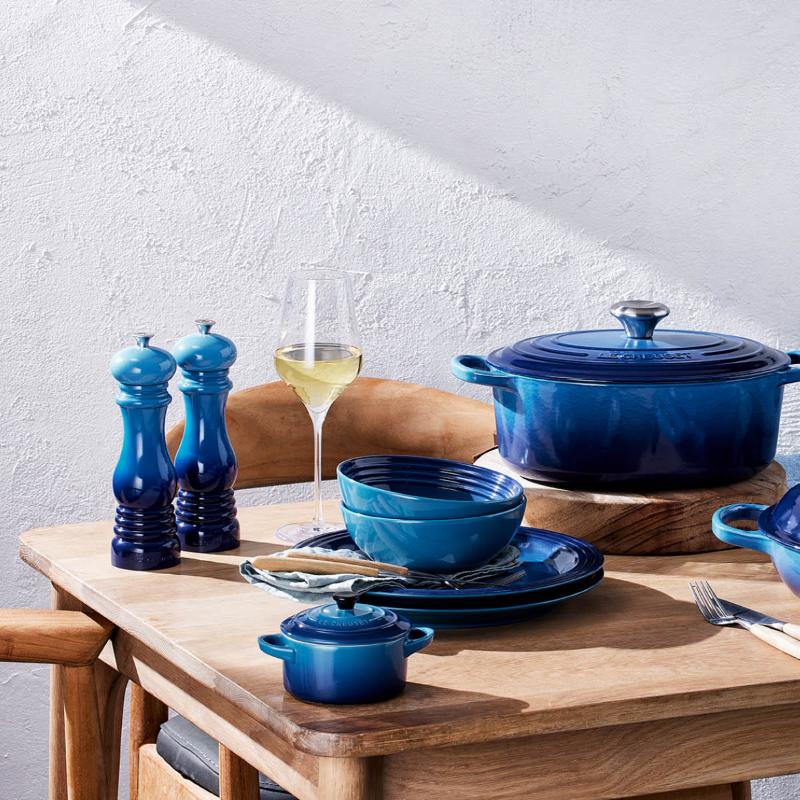Salt & pepperkvern 12,5cm azure