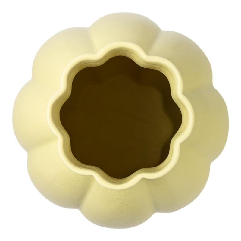 Birgit vase 35 cm pale yellow