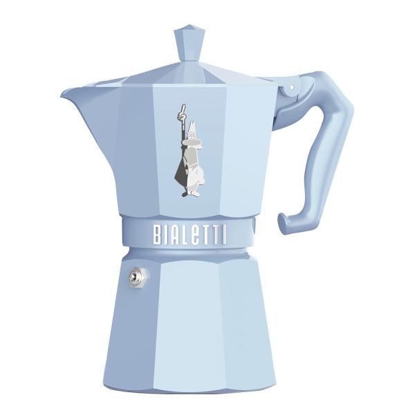 Exclusive Moka Express 6 kopper 25 cl lys blå