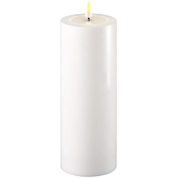 LED kubbelys 7,5x20 cm hvit