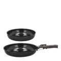 Stekepannesett avtakbart håndtak 24/28 cm aluminium/keramisk
