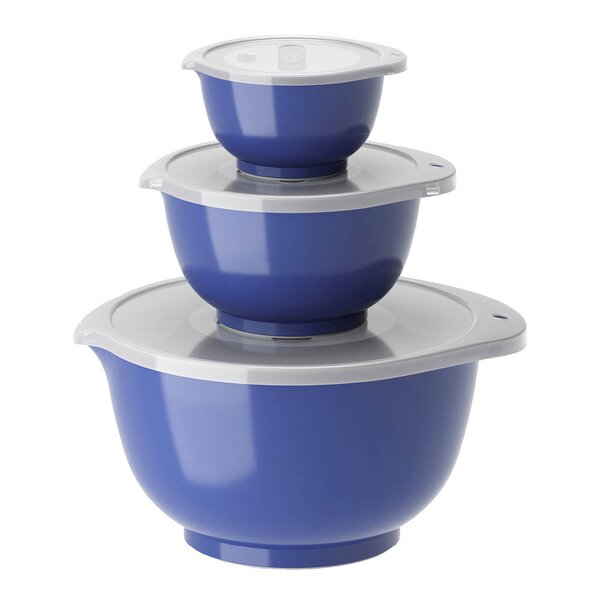 Margrethe bollesett 6 deler 0,25/0,75/3L electric blue