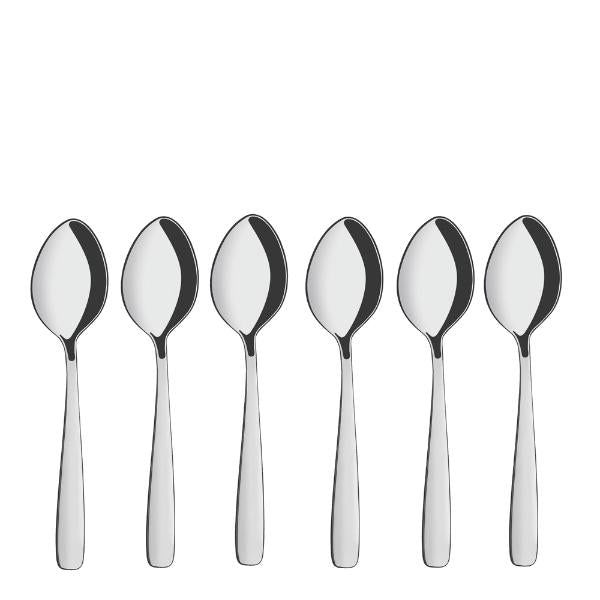 Essentials kaffeskje 6 stk blank