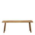 Nadi benk 120x38x43 cm natur