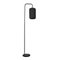 Sashie gulvlampe 160x20 cm svart