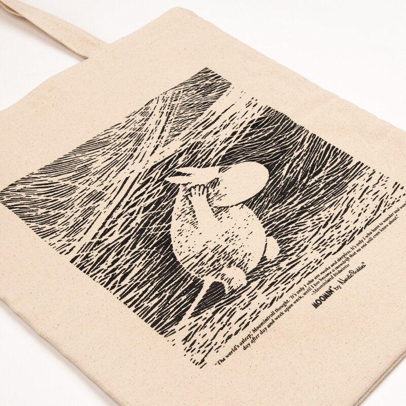 Mummi handlenett 38,5x42 cm Mummitrollet beige