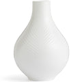 White Folia pærevase 23 cm