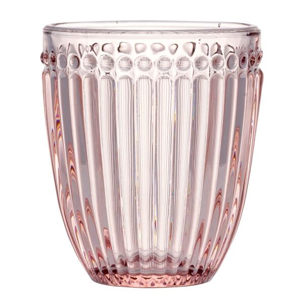 Everyday Alice vannglass 35 cl pale pink