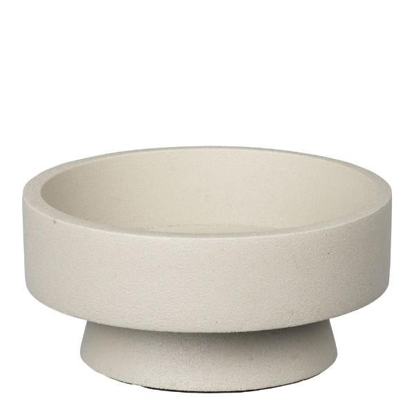 Anker lysestake 10x4 cm sand