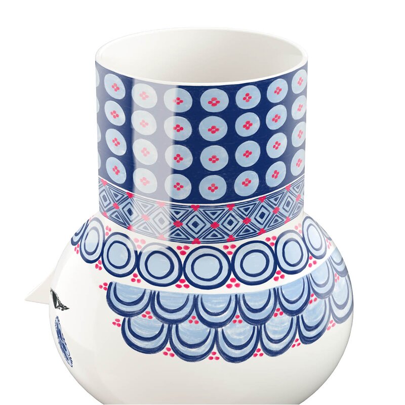 Olga vase 20 cm blå