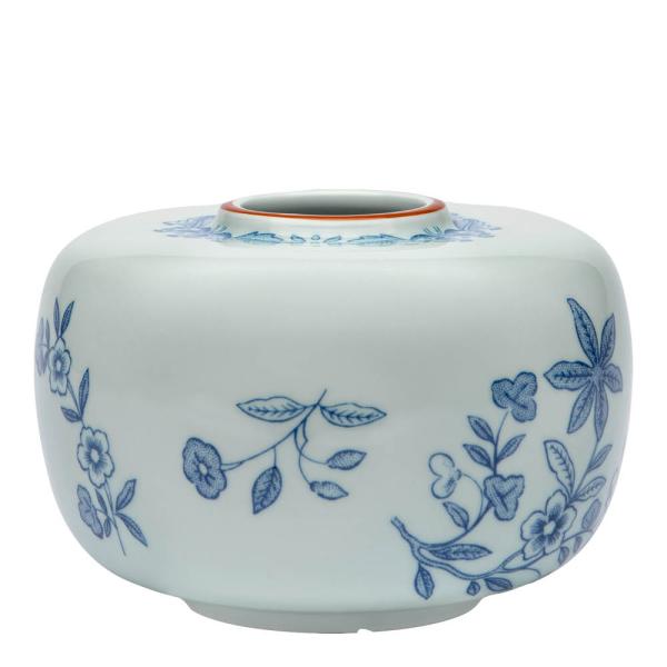 Ostindia vase 13x9 cm blå