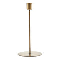Anit lysestake 20 cm antikk messing