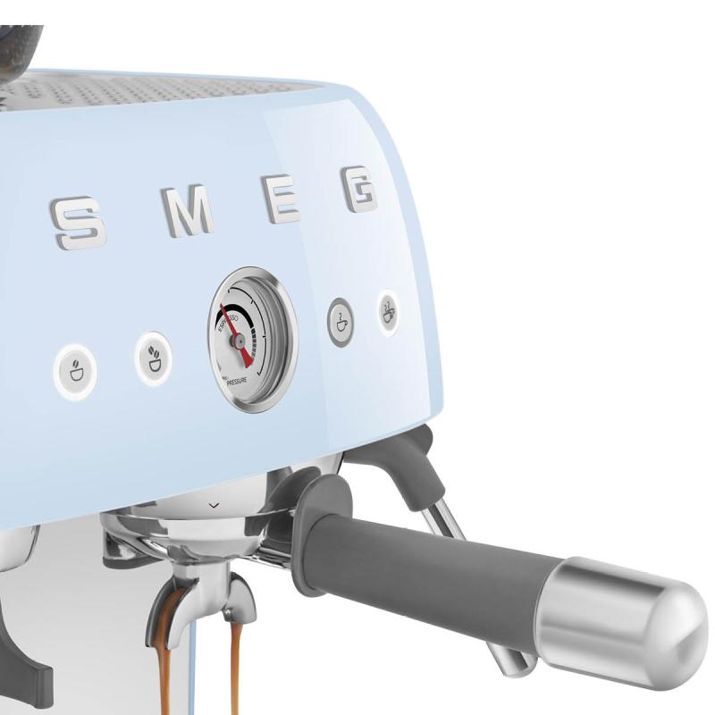 Espressomaskin EGF03 2,4L m/kaffekvern pastellblå