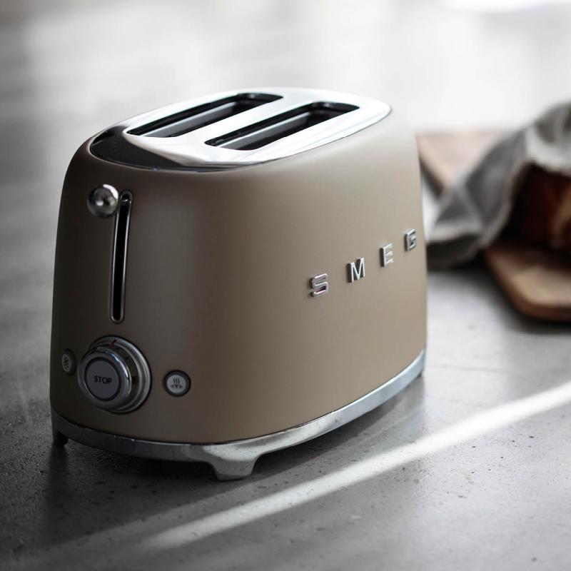 50's style brødrister 2 skiver TSF01 champagne