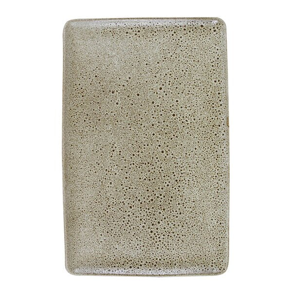 RAW tallerken 31,5x20 cm sandy beige