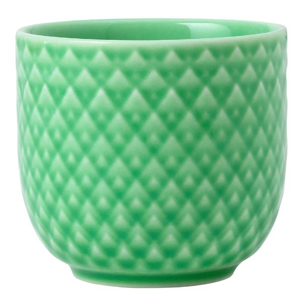 Rhombe Color eggeglass 5 cm grønn