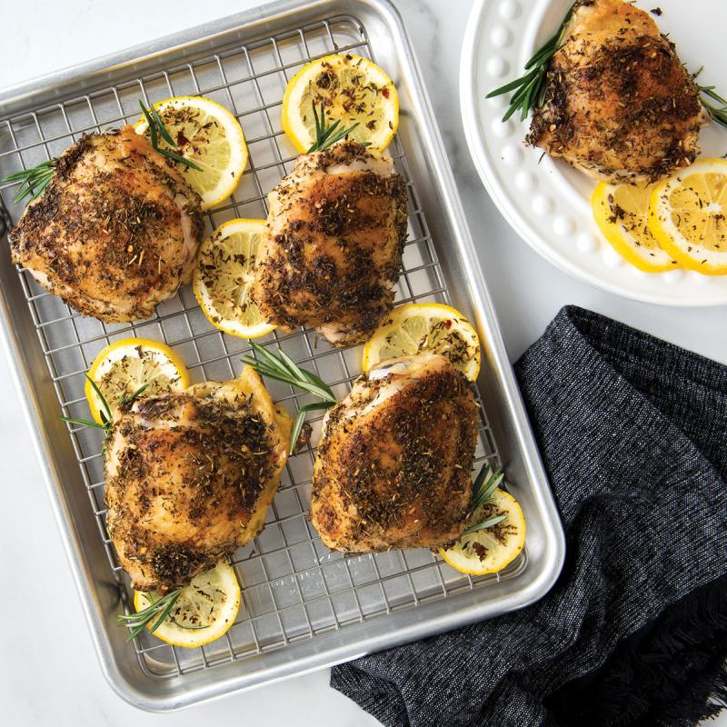 Naturals bakeplate med rist