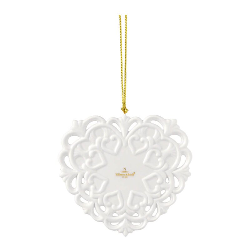 Christmas Classic juletrepynt hjerte 9,5 cm
