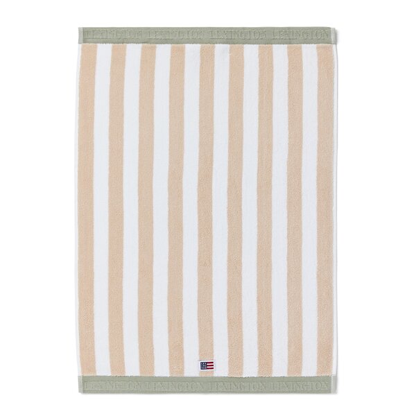 Håndkle blokkstriper 70x130 cm moonbeam