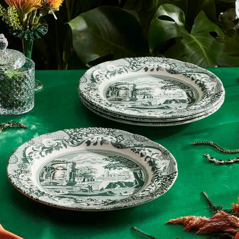 Heritage Green Italian tallerken 27 cm