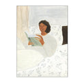 The Poster Club x Isabelle Vandeplassche poster 50x70 cm morning read