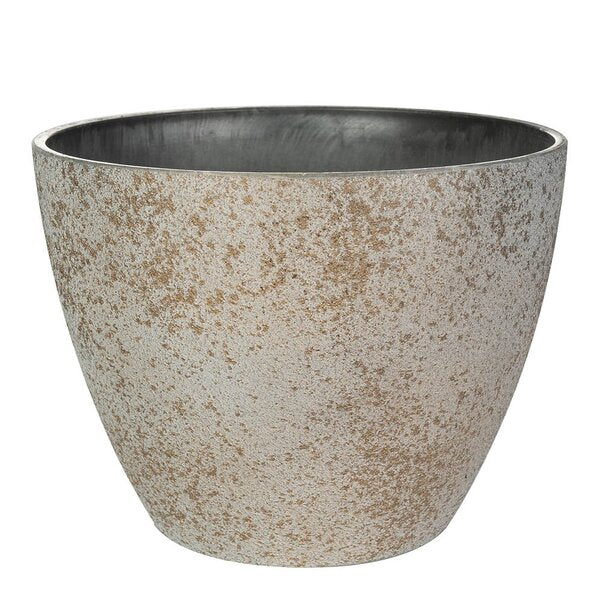 Nova blomsterpotte 43x33 cm concrete gold