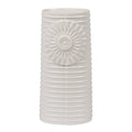 Pipanella Lines oval vase 18,1x8,5 cm hvit
