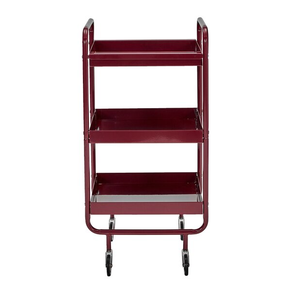 Roll serveringsvogn 85 cm bordeaux