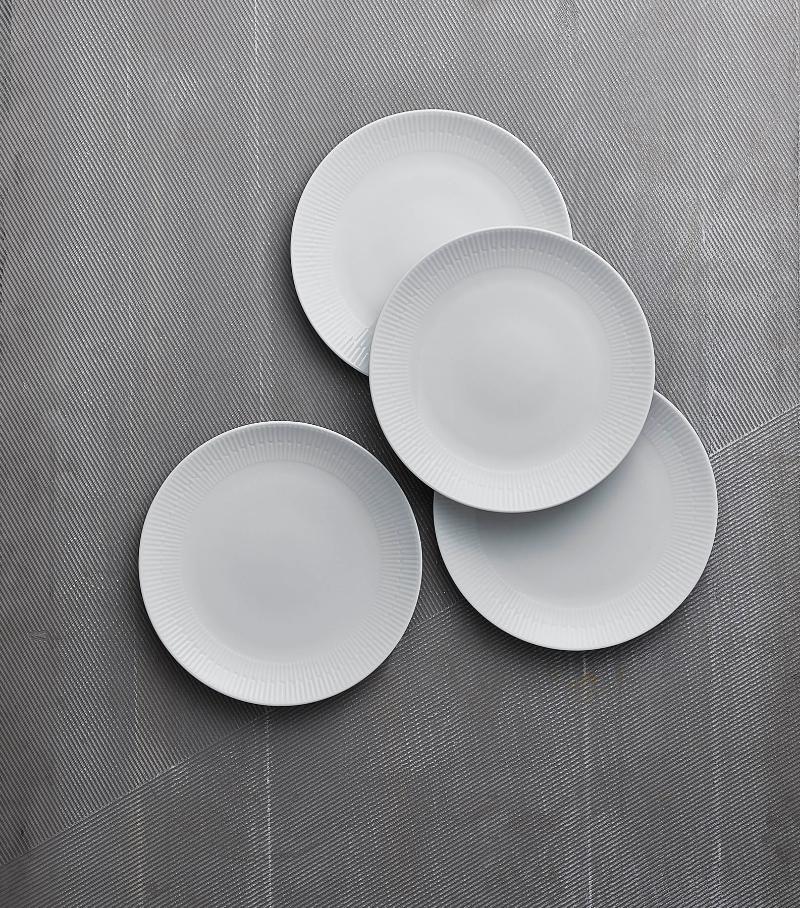 Relief frokosttallerken 22 cm 4 stk