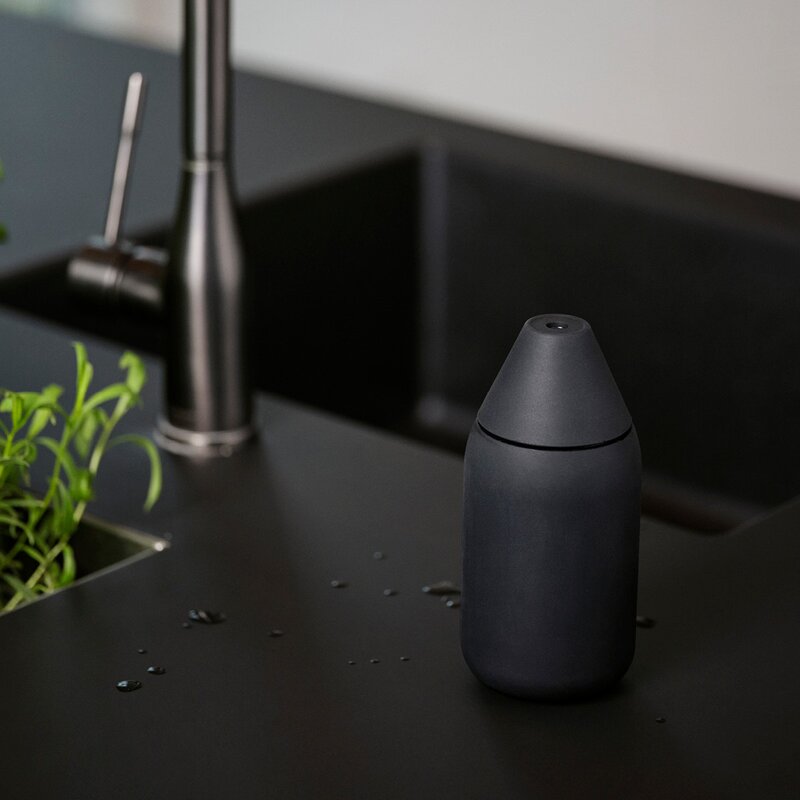 Singles såpebeholder black
