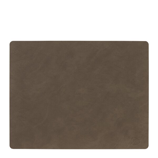 Square Nupo spisebrikke L 35x45 cm caviar