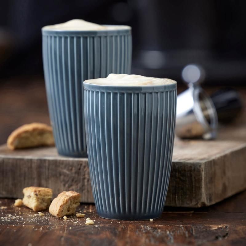 Plissé termokrus 25 cl 2 stk midnight blue