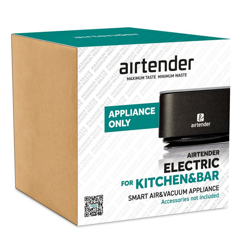 Elektrisk vakumadapter svart
