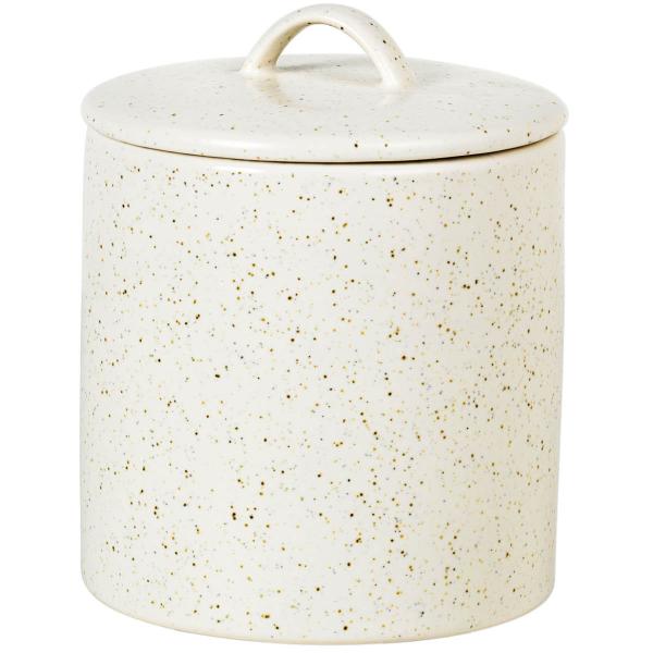 Nordic Vanilla krukke m/lokk 1L kremhvit