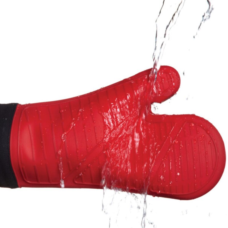 Grytevott silikon 37 cm rød