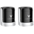Sparkling champagnestopper 2 stk svart