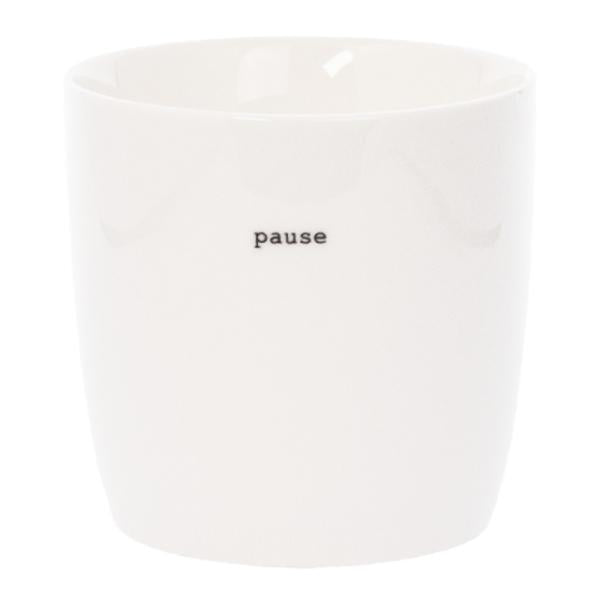 Krus pause 30 cl hvit