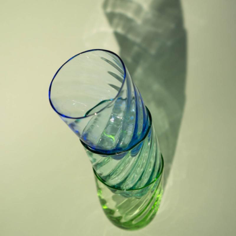 Marika glass 20 cl 6 stk light blue