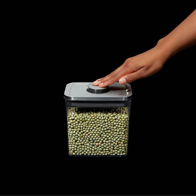 Steel POP container rektangulær 1,6L
