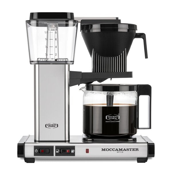 Optio kaffetrakter 1,25L polished silver