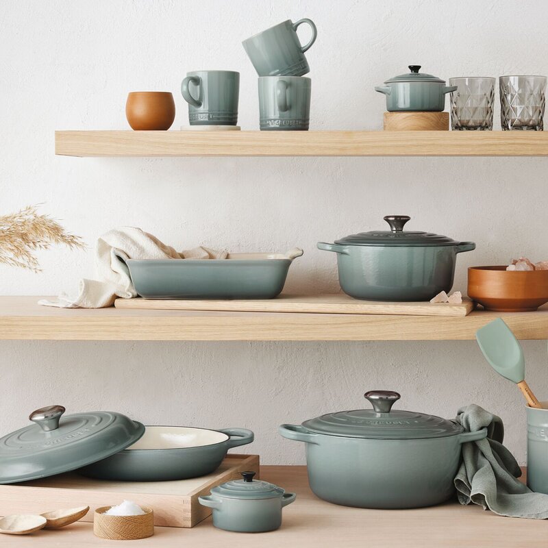 Heritage ildfast form 26 cm 2,4L sea salt