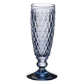 Boston champagneglass 15 cl blå