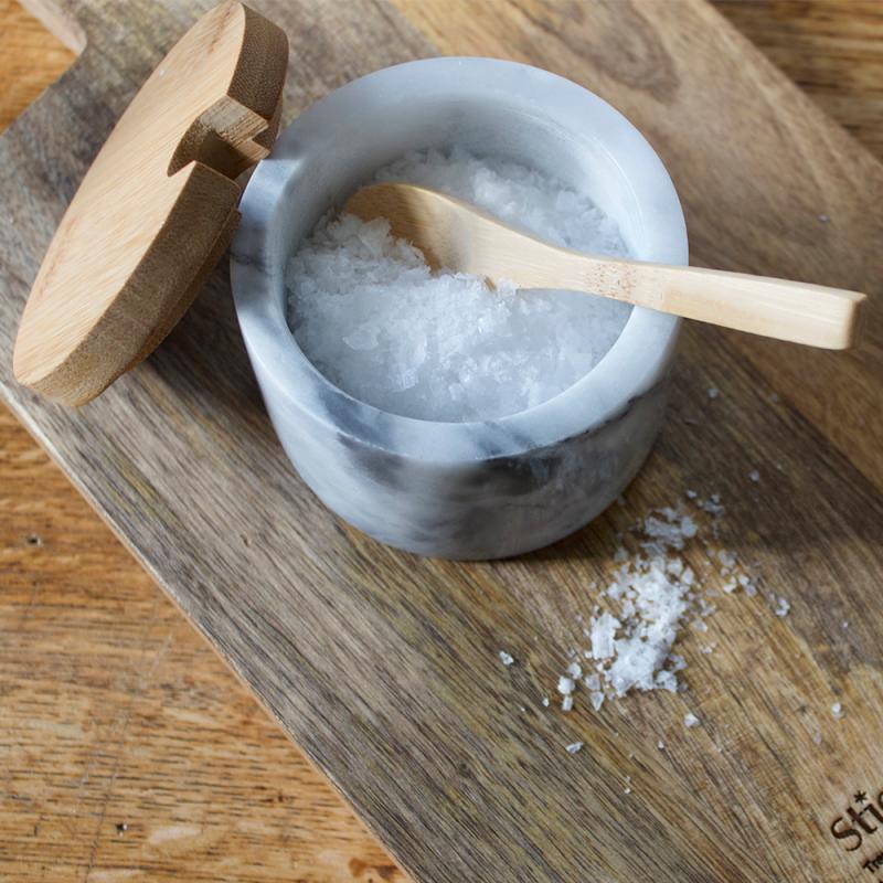 Marble krydderoppbevaring 20 cl hvit