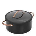 Black Copper gryte 4,5L keramisk