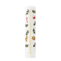 Stjerne Riflet Jul kalenderlys 25 cm Ø5 cm