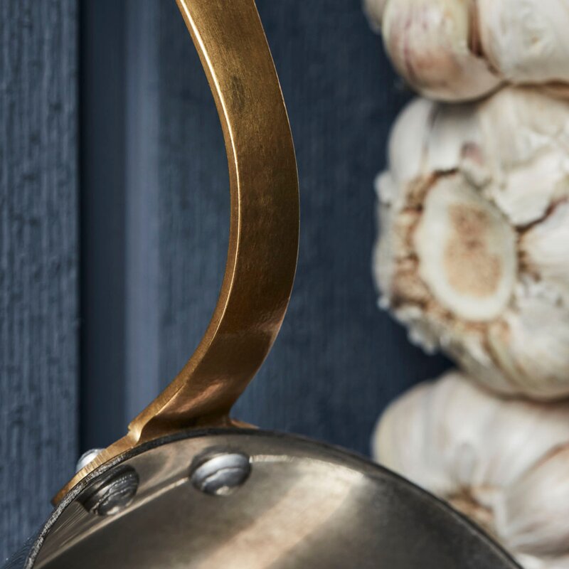 Kasserolle mini 10 cm silver finish