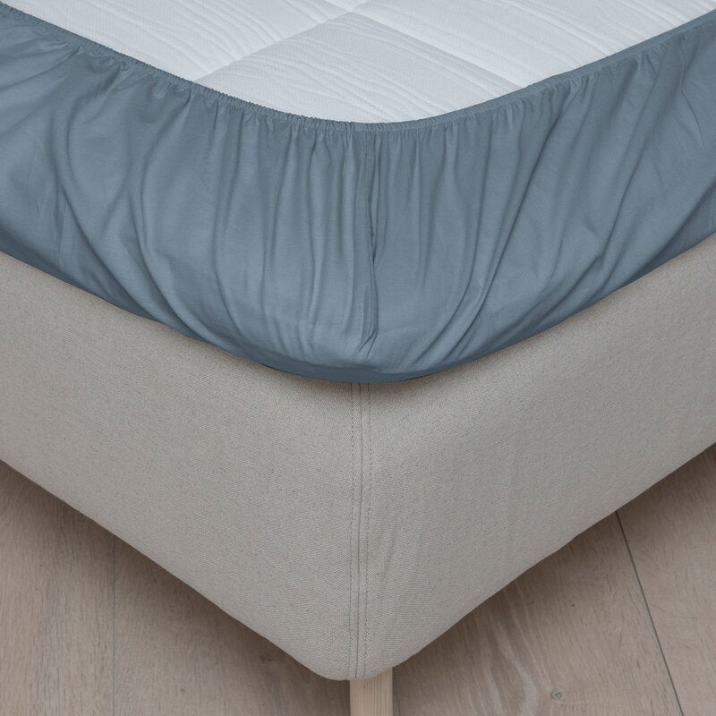 Formsydd laken 150x200 cm jeansblå